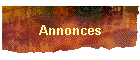 Annonces