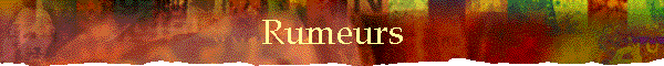 Rumeurs